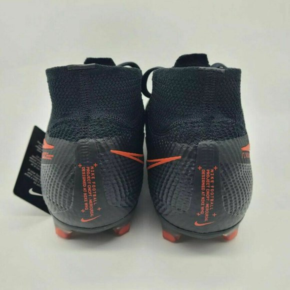 Nike Superfly 7 Elite DF FG Mens Size 8 Bred Black Red Soccer Cleats AQ4174-060